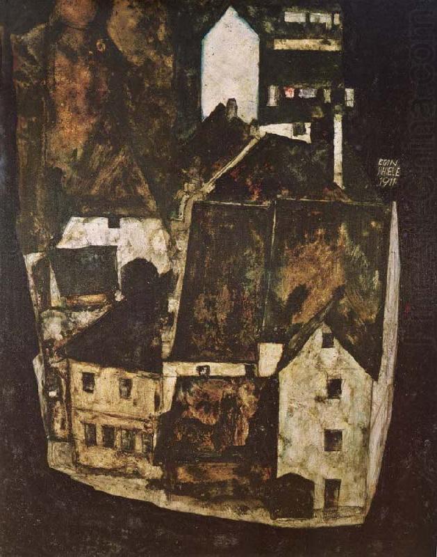 Egon Schiele Dead City china oil painting image